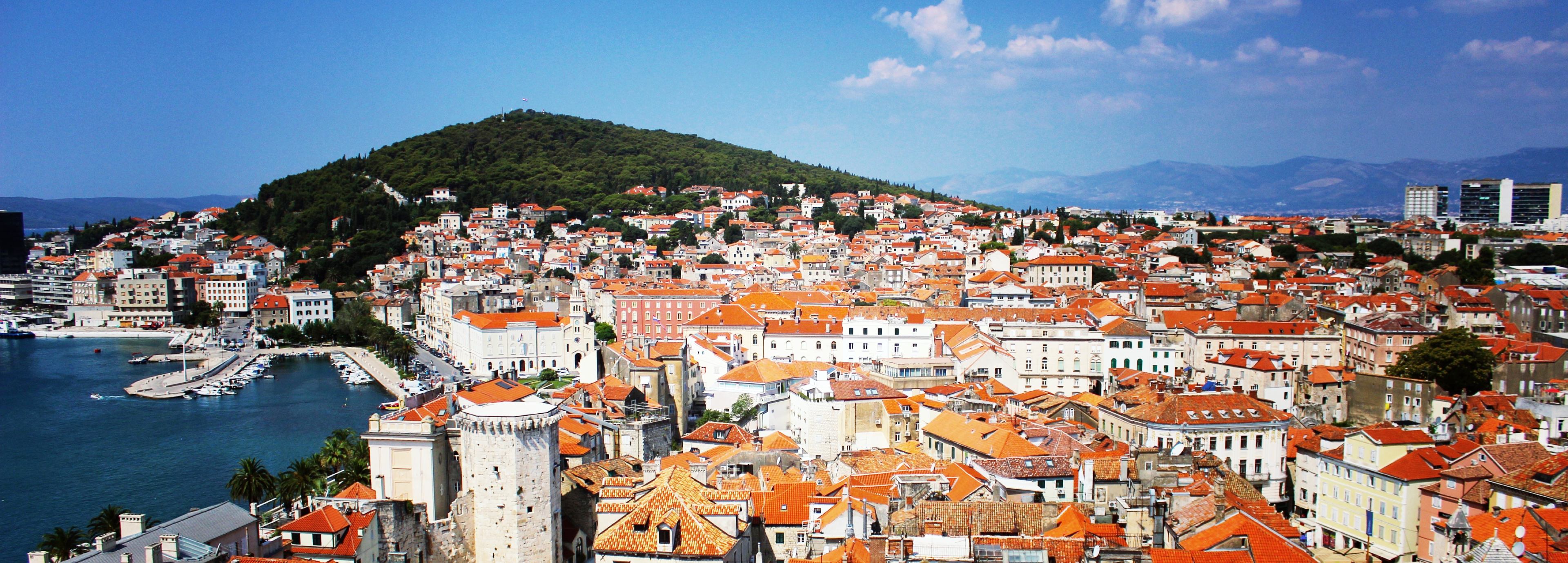Split_Stari grad Split i brdo Marjan_3840x1380