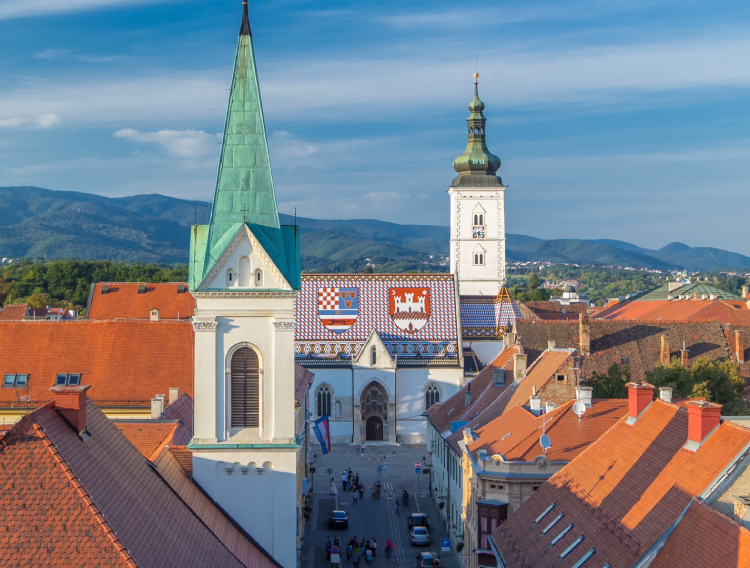 Zagreb view on Upper Town an St. Mark's church_750x568